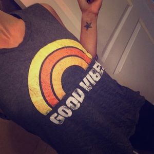 Good vibes tank top